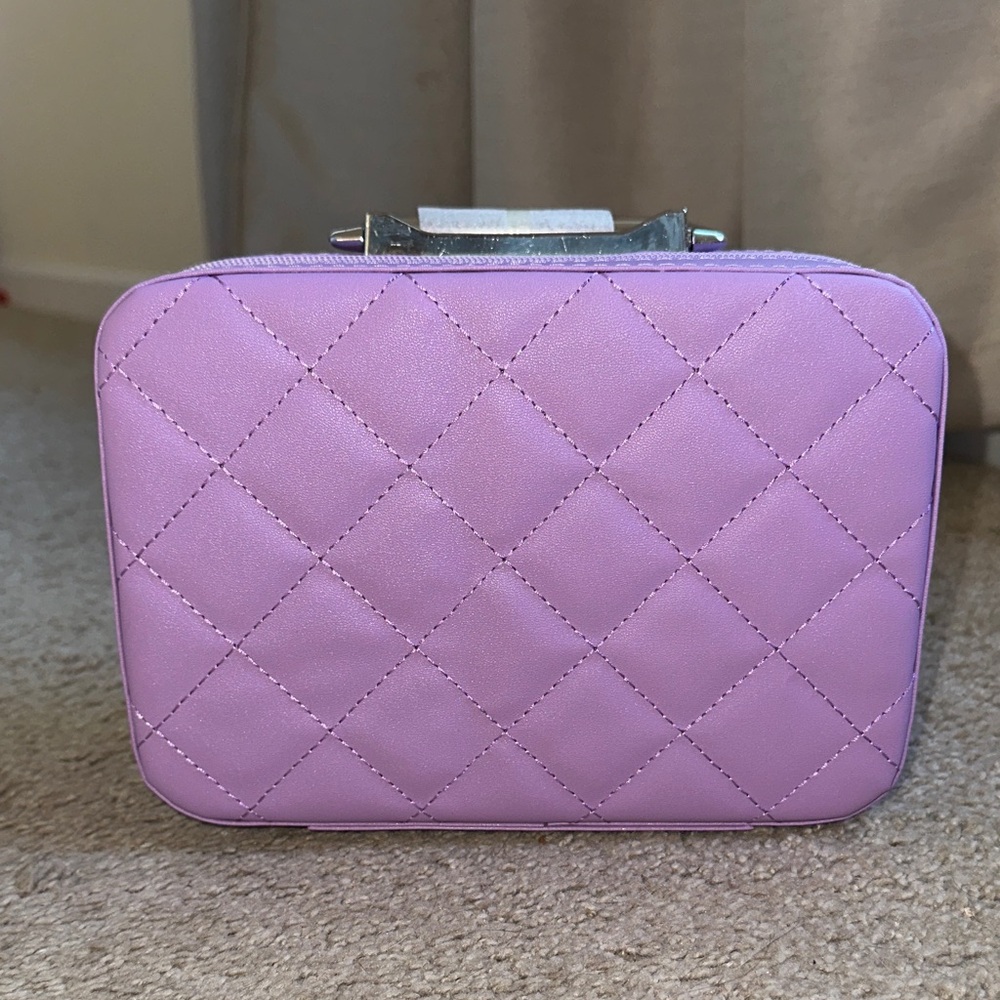 PRIVATA Purple Makeup Bag